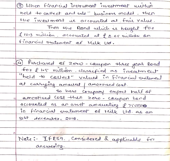 [ When financial instrument inestment within held to collect and sale business model , then the iwestment is accounted at, fa