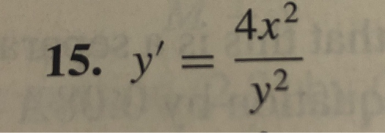 15. y = 42