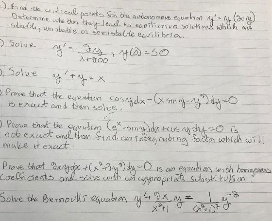 e critical points for the autonomous equation y=y (ay) e whether they lead to equilibrium solubions which are shable, unstab