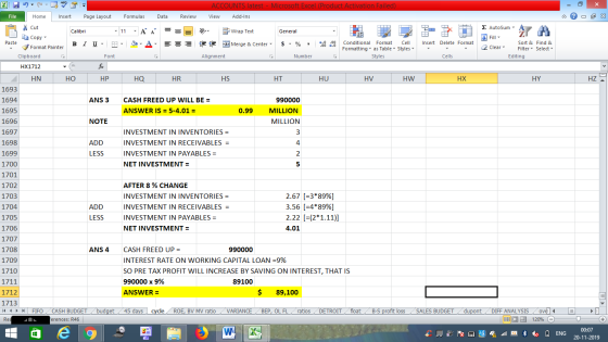 ACCOUNTS latest - Microsoft Excel (Product Activation Failed) View Add-Ins File Home Insert Page Layout Formulas Data Review