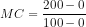 MC=100-0 200-0