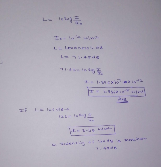 To to = lo-12 Le Leu d ness in dB 126= lolog_