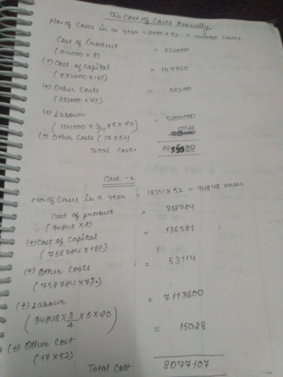832000 Cesto capital 831600 x18 14 94GO ㈦Otku, cesti F58040 15038 Total Cest 8855598 Case -b Msg casu In a yea丸; ,834x52 = 948 ug eases 758 784 136 581 i= 53114 다忖3600 4 1504 8 C11 x52) Total Cest 80910