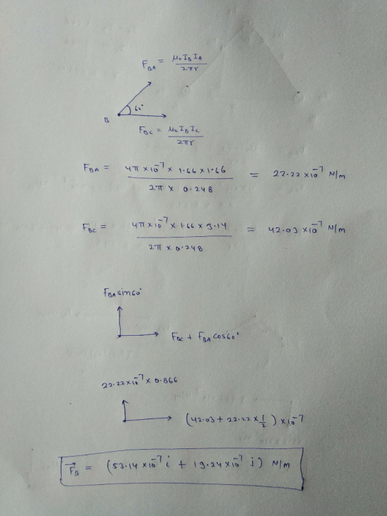 For = Mo Ig IA ZTY с. FBc = to Is Ic 2r FBA = чтх тох 1:46 x 16 22.22 xa7 2 т у О. 248 Foc= ЧТІхто хос ху 42.03 X (o Im 2х ор