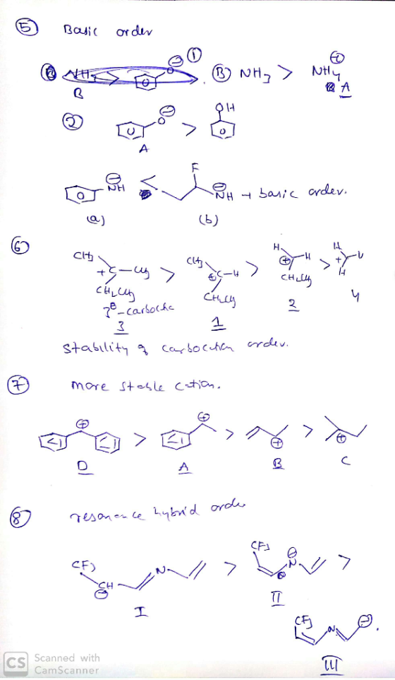 Basic order Base order @HUS , O NH3> Men BA como hagin est enter NH 4 baric arder. © Clt wy > -4 ! zo Carbocha Chucy Chilly