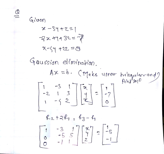Gber) Gaussian elminator 23 -7
