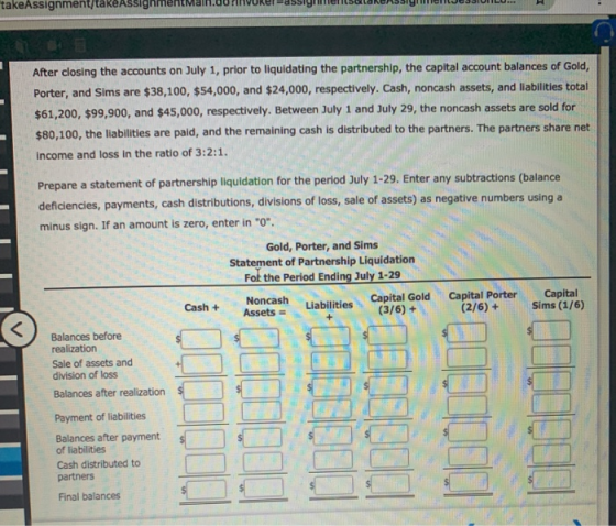 takeAssiMenglekersiyentdll. Kerassiye TORONT After closing the accounts on July 1, prior to liquidating the partnership, the