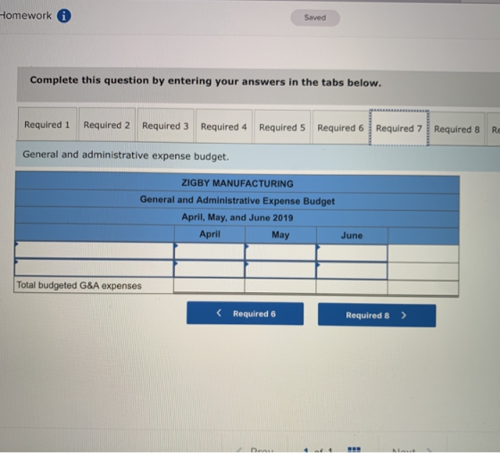 Homework Saved Complete this question by entering your answers in the tabs below. Required 1 Required 2 Required 3 Required 4