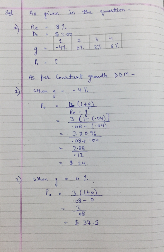 Sel quention A& in the puen Re Do 8 1. $3.02 4 3 1 2 27. 6. 41 2 Jruth As per Constant DDM- -47. when Re 3 ( (.04)] 08-(.04)