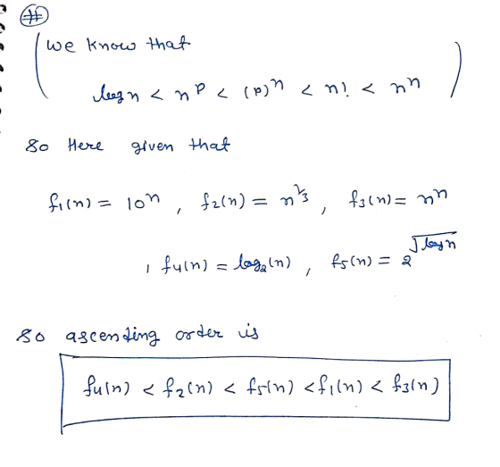 we know that leegn <np<(on <n <nn / 80 Here given that films= lon, fə(n) = n3 fachl= nn Jlyn i fuin) = logeln), (n) = 8 so as