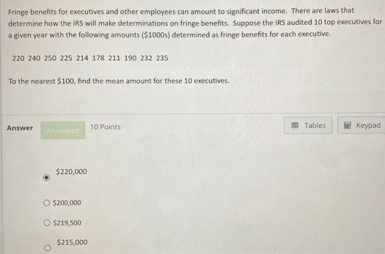 Fringe benefits for executives and other employees can amount to significant income. There are laws that determine how the IR