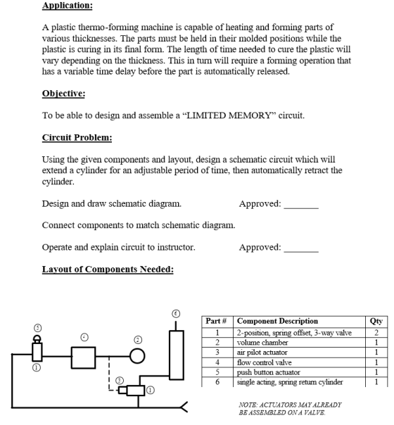 Application: A plastic thermo-forming machine is capable of heating and forming parts of various thicknesses. The parts must