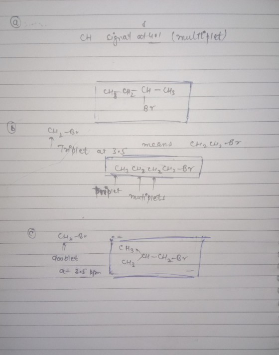 cifnad at tl(nulttlet) CH cHT CH CH-CHs BY CH-8 means Tafbtet at 3.S CH2 CU2 CH CH-8Y Priput CHAB CH3 ou blest CH2 at 3S bpm
