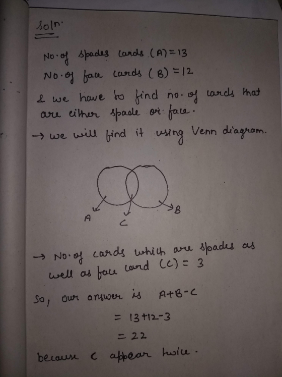 Soln 2 we have ho ind no.o tord hat are, cilhn spaale 0元.hada.. → e wd1 nd it using Venn diagram well os bou tond (c) 3 13112-3 二22 beraun