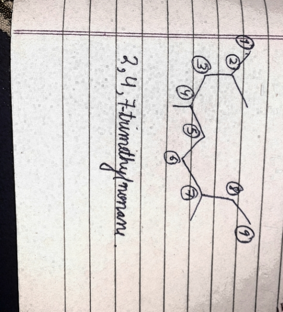 2,4, 7-trimethylmonane