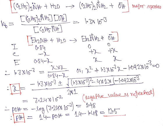TCC Hs) qiH + H2O → (365) N 42 + 04 magor meeles [6.45) 141] OH) - 1.32 10-3 [ Clay N14] TEL2N4 + 120 > Eb_NUD + old . 8. 8