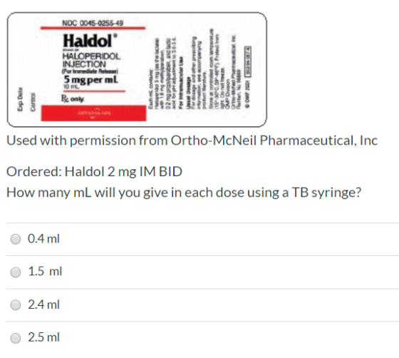 Du YEDE NDC 0045-0255-49 Haldol HALOPERIDOL INJECTION (Torinediale M e 5 mg per ml Rc only comedy Home mer 02 Preston ns wowe