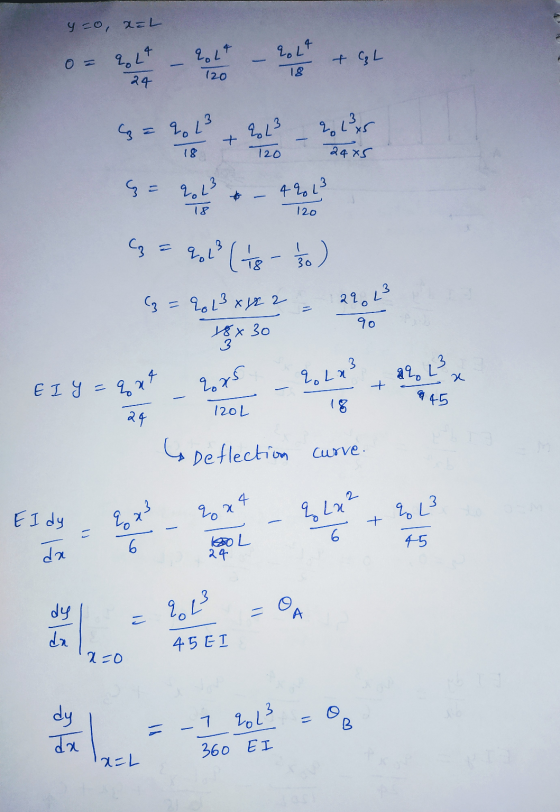 y =0, x=L 2.Lt 2.Lt 2.Lt + CL - (20 18 24 za 201² 2013 2 145 18 120 G= 2.13 42013 120 و 2013 (48 - so =% 13x42 2 २१.13 90 18x