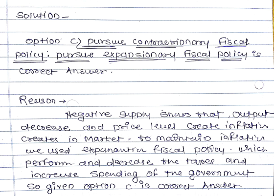 SoluHo policy pursue expansionoy sce poiy o cue UL OM increse spendiaa of sne govem