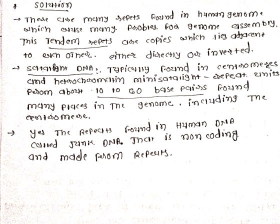 i S0121700n → These close many sepets found in human genome which cpuse many poobies. rod genome gissemory, This Tendem repet