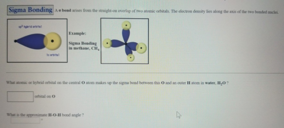 Sigma Bonding A o bond arises from the straight-on overlap of two atomic orbitals. The electron density lies along the axis o