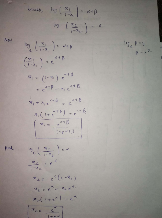 biven, briver log ( 2 1 1 1 = 28 Now loge ( 7 ) = 448 B = d. - B - x, ex413 9,47,624B - eat B R. (1+ B) B 1 9 = ex+ B ltedt 1