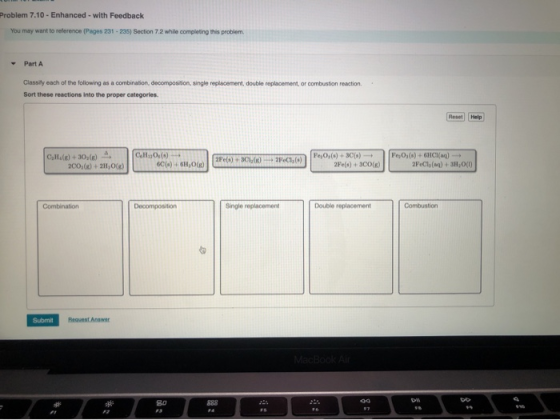 Problem 7.10 - Enhanced - with Feedback You may want to reference (Pages 231-235) Section 7.2 while completing this problem P