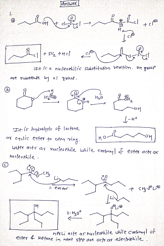 Answer] budetener cuenta Inhales, es c substitution reaction. on group It is a nucheophilic are substitute by cl group. GIPS