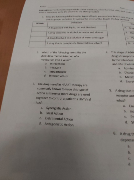 he the wine t we use the answer in the band as the with winden for test preparatMatch definition by writing the letter of the