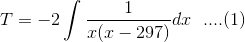 T--2] ..(1)