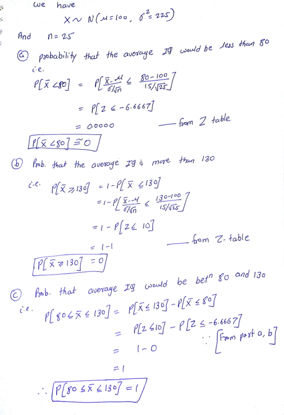 we have And na2s pbabily hat the avereye g vseuld be Jes hen 8 6em 2 table = o, o o o o 5 Pr eb. that the avenoye s more than 130 c-c. bom . table 1-1 ⓒ Fwb、 that auerngezq Usould be betn 80 and 130 Fem port o, b
