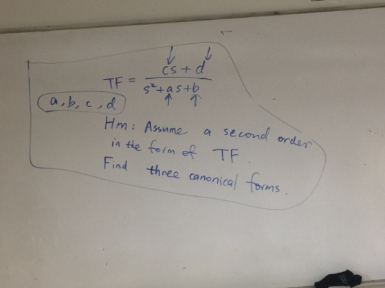 Cs+a Hm: Assune asecondl or in te foim of TF Find three canonicaoms erder m A5sn