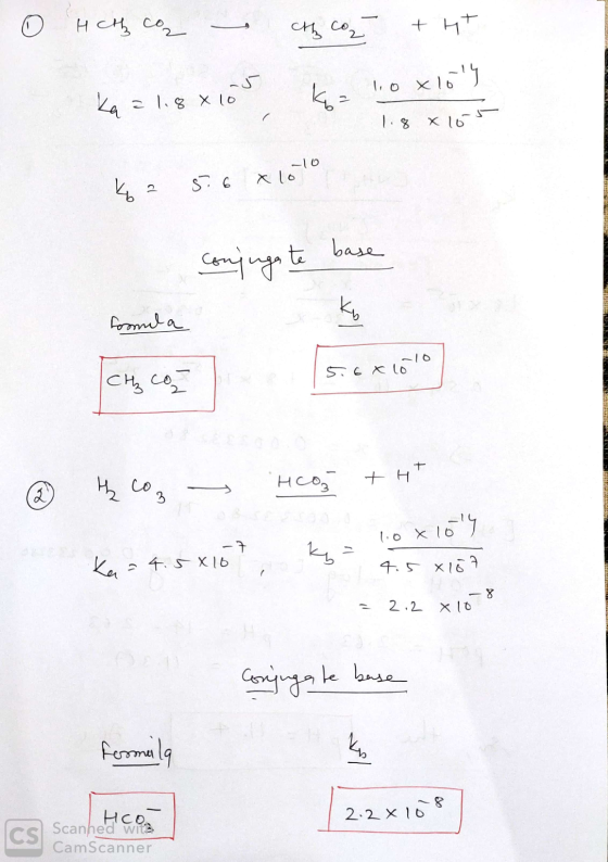О Нcң , щ се, + ЧЕ онце - це, - ут це хло к 1 10xloly Ka = 1.88 10 1.3 x1— — 4. -с х10 conjuga te base foomla 5.681010 Сң се