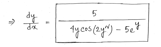 z dy 15 Ay cos (24) - 5ey