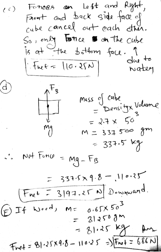 c) Fc, 085 an Left and Ri Cube can<c clui +o Dens/m Volume Mニ334 500 331.5 k 3