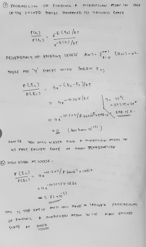ONE PROBABILITY OR FINDING A мро и мом 10 OP DATE FUTED STATES COMPARED TO GROUND STATE Plea) plsio E (32) /kr e-t(s)/kr denn