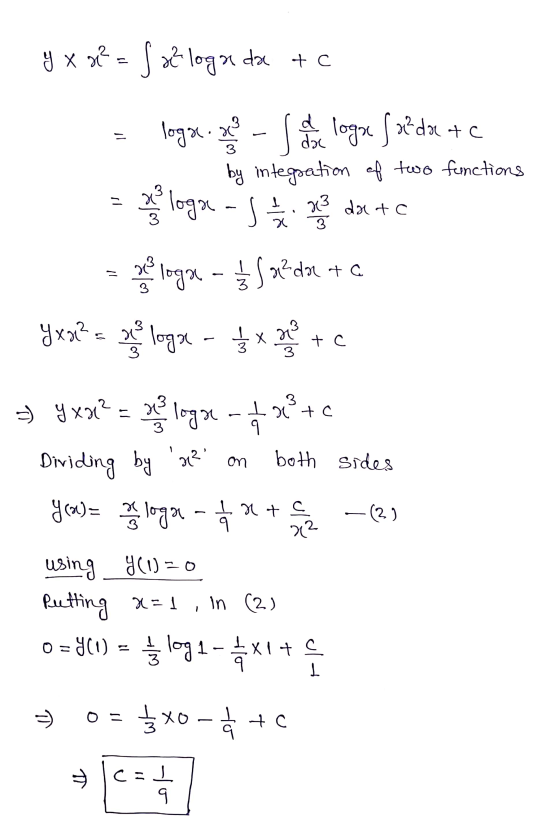 y x x² = fazloga da to 3 11 loga.no - a sloga fa da te by integration of two functions af loga - 5* 23 dor + c posloga - {Sad