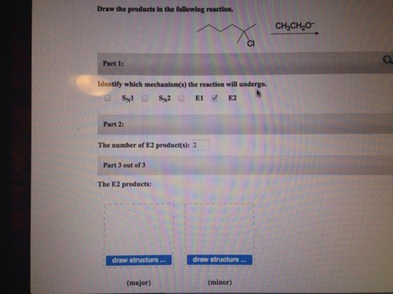 Draw the products in the following reaction. Ident