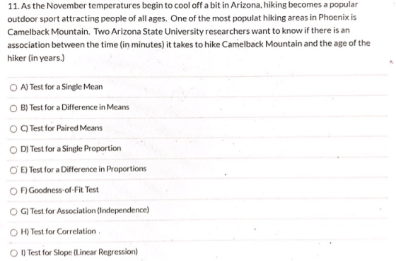 11. As the November temperatures begin to cool off a bit in Arizona, hiking becomes a popular outdoor sport attracting people