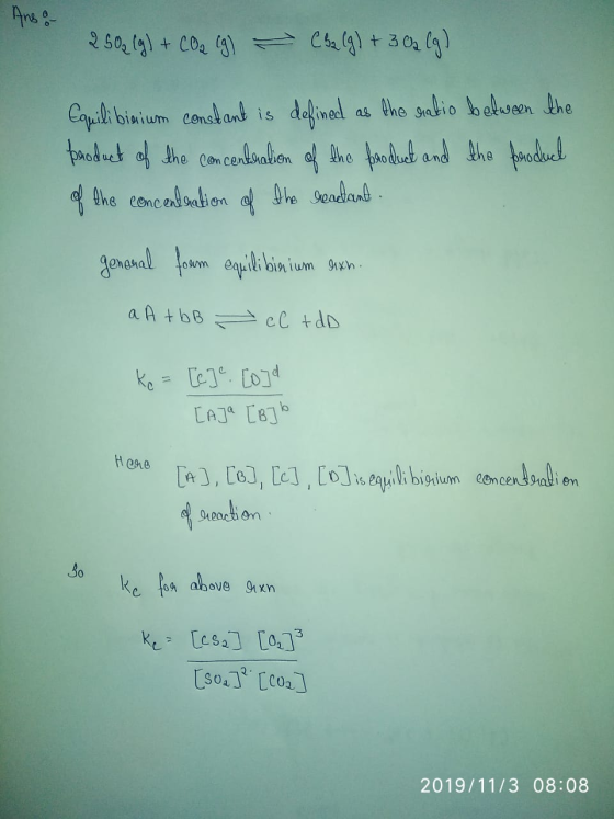 Arsg Caridi biaium constant is fphodect of the concentalion of he odu and he aodcl dfinel as he sabio belueen he Ahe eoncento