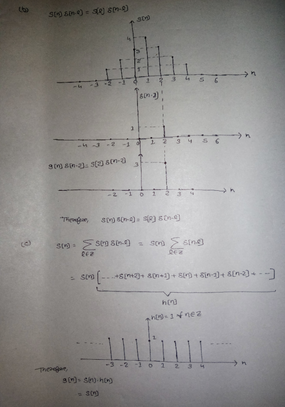 ) S[n] st.) = s(e) sin son) NW o 1 2 3 4 5 6 sm-) 1 --- 1 n 3 -2 -1 of - 1 2 3 4 5 6 9m) sm-2)= s[2] S(1-2) --- -2 - 1 0 1 2