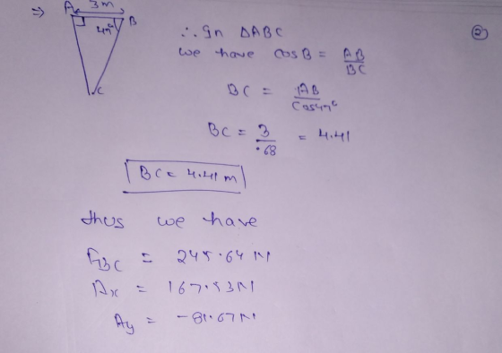 3 M .. . Sn △ABC 3 C shus we have US Lve Ry