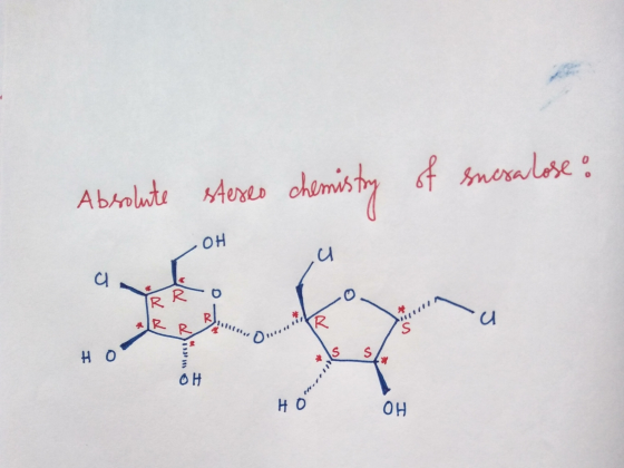 Absolute stereo chemistry of sucralose : a . . . MN) 1 с . но но он