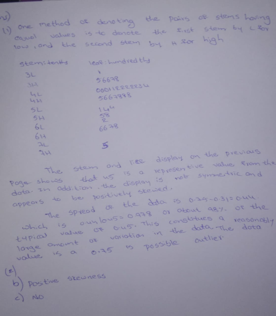 one he thed ot enon os and the secend bH Sor One ne the Pois e stems hau caval values ;s-to denote the eist stembu(L stems tent leaf : Lwndred tkg 3L S1A 5 6638 0061 1222223 566 88 8 너1-1 5レ 5H 6L 614 2 66ユ8 コレ The stem ondee dsplay on the previars Poge shess th s a epesen tiveom the symnestic an d dota. zn odd tron the display is sitively stewed orso be Tthe SPteod tLe o stuesa reasonobl+ datahe doto coh.cl, iS o.um 105-007g 01 otout, a87- ot the value s asPossibleOutlie 1 tive Steuness c NNo
