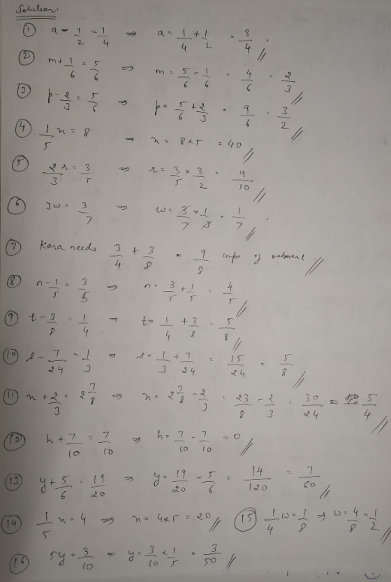 Solution Data a. I + ☺ is an ain $ 3.YŽ n=8 3 na 8x5 = 40 3 w who 0 Kara needs + 2 - Confo og ordenly Glw att uw (9) t-3 slo