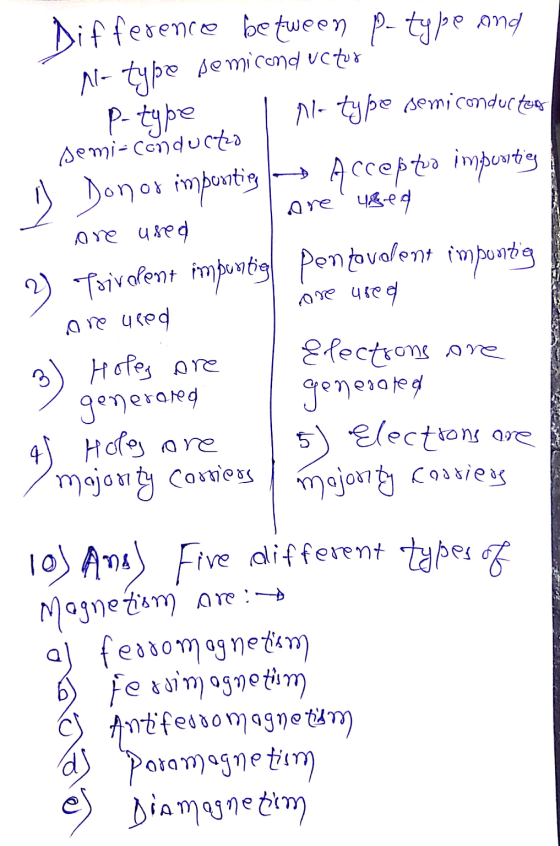 3 Difference between p-type and Al- type semiconductor P-type nla type semiconducten semi-conducto » Donor importing Accepto