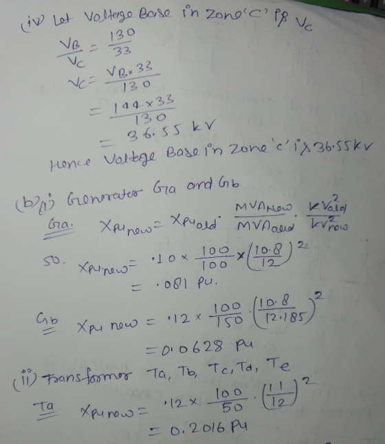 liv Let Voltage Base in Zonec pe CPR Vc VB - 130 B - 33 Ve= VBx33 Ve 130 23 = 144 x33 130 - 36.55 kr Honce Vollege Base in zo