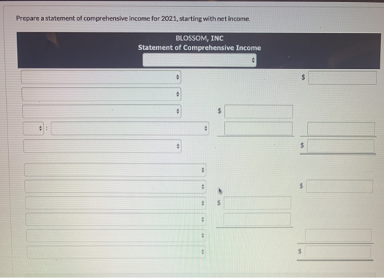 At December 31 2020 The Available for sale Debt Portfolio For Blossom Inc Is As Follows 