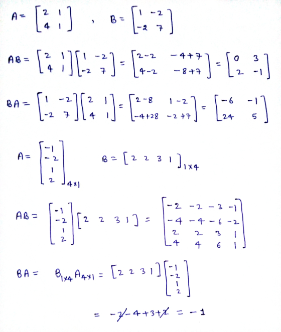 -- [31] . 6-6-17] A8 - [][) 1-6473**]-[ :) BA=31 3 11-6** 531-6 ] 4+ 7 AB= od 2 - 8+7 B- 2 2 3 J1X4 JAX AB = -2 -2 -3 -1) -2