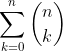 gif.latex?%5Csum_%7Bk%3D0%7D%5E%7Bn%7D%2